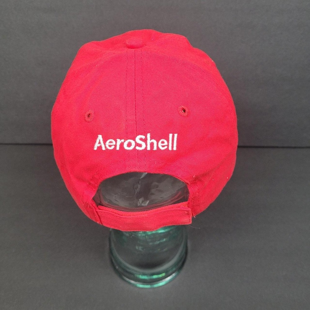 Shell AeroShell Red Strapback Hat Cap America - Picture 3 of 8